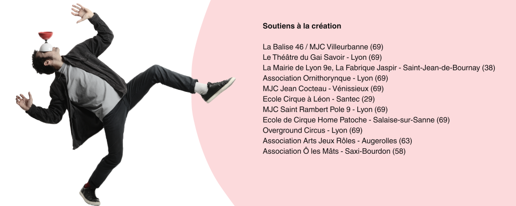 Soutiens à la création spectacle Sevel Yohan Durand